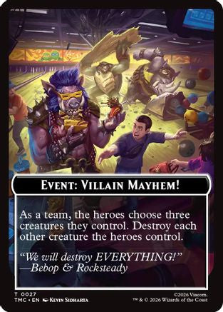 Event: Villain Mayhem! (27) [Commander: Teenage Mutant Ninja Turtles] - Deck Out Gaming
