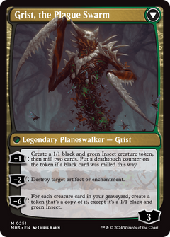 Grist, Voracious Larva (251) [Modern Horizons 3] - Deck Out Gaming