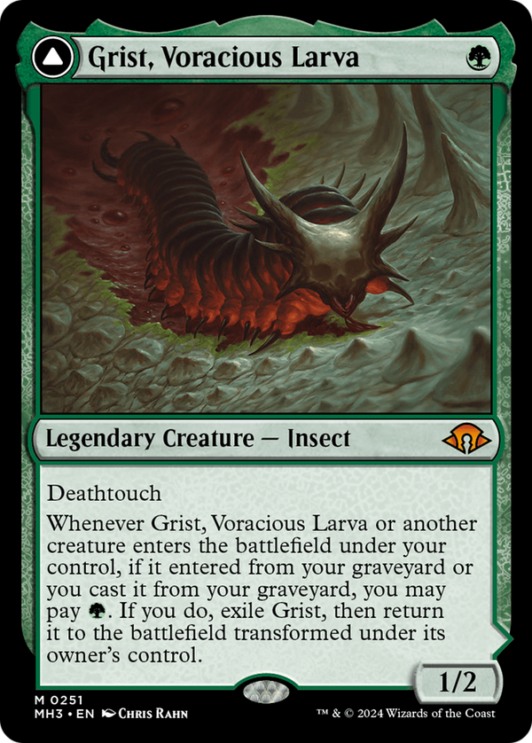 Grist, Voracious Larva (251) [Modern Horizons 3] - Deck Out Gaming