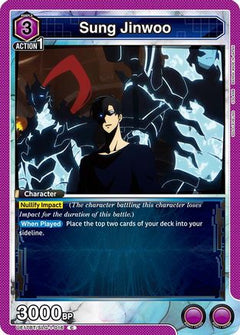 Sung Jinwoo (016) (UE17BT/SLG-1-016) [UE17BT: SOLO LEVELING] - Deck Out Gaming