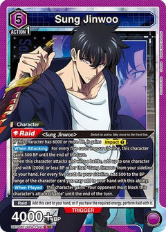 Sung Jinwoo (021) (UE17BT/SLG-1-021) [UE17BT: SOLO LEVELING] Foil - Deck Out Gaming