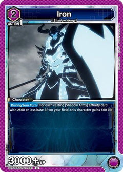 Iron (UE17BT/SLG-1-027) [UE17BT: SOLO LEVELING] - Deck Out Gaming