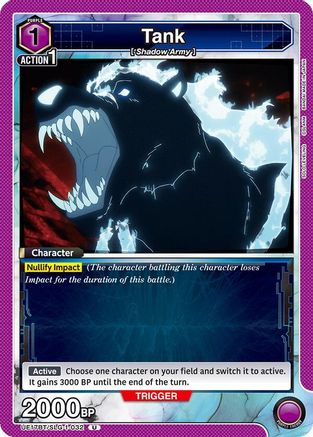 Tank (UE17BT/SLG-1-032) [UE17BT: SOLO LEVELING] - Deck Out Gaming