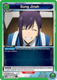 Sung Jinah (043) (UE17BT/SLG-1-043) [UE17BT: SOLO LEVELING] - Deck Out Gaming