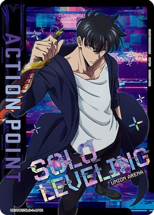 Action Point Card (AP01) (UE17BT/SLG-1-AP01) [UE17BT: SOLO LEVELING] Foil - Deck Out Gaming