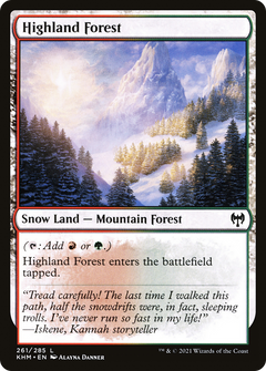 Highland Forest (261) [Kaldheim] - Deck Out Gaming