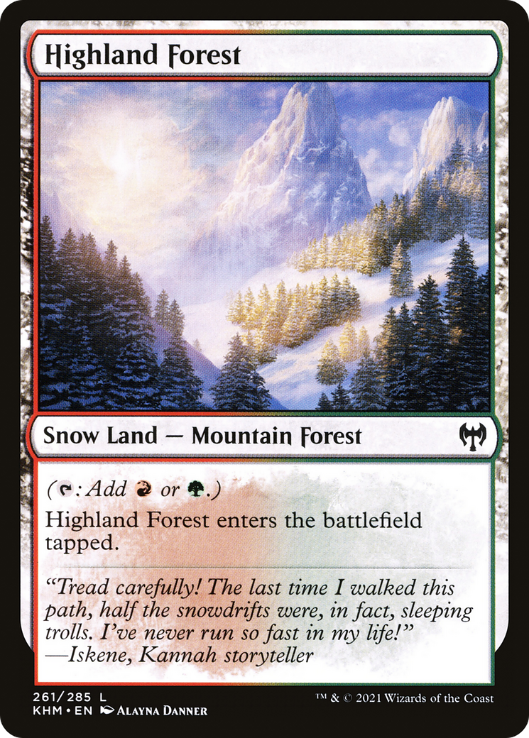 Highland Forest (261) [Kaldheim] - Deck Out Gaming