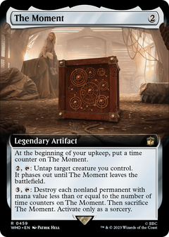 The Moment (Extended Art) (459) [Doctor Who] foil - Deck Out Gaming