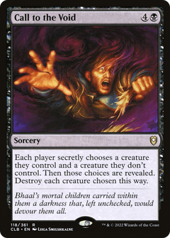 Call to the Void (118) [Commander Legends: Battle for Baldur's Gate] - Deck Out Gaming
