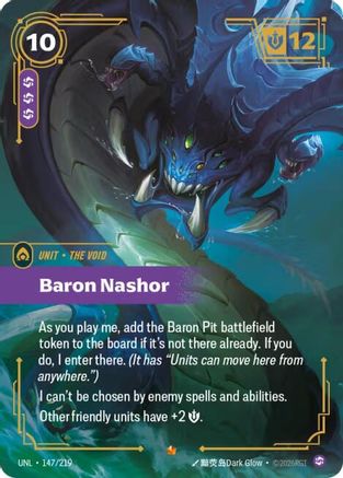 Baron Nashor (147/219) [Unleashed] Foil - Deck Out Gaming
