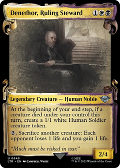 Denethor, Ruling Steward (Showcase Scrolls) (649) [The Lord of the Rings: Tales of Middle-earth] - Deck Out Gaming