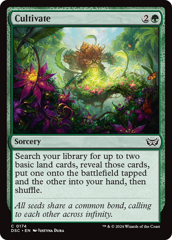 Cultivate (174) [Duskmourn: House of Horror Commander] - Deck Out Gaming
