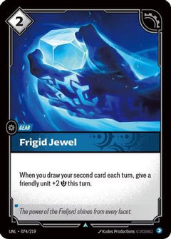 Frigid Jewel (074/219) [Unleashed] Foil - Deck Out Gaming