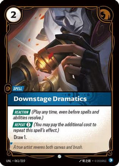 Downstage Dramatics (061/219) [Unleashed] Foil - Deck Out Gaming