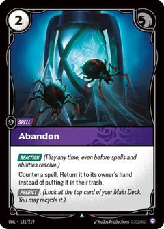 Abandon (131/219) [Unleashed] - Deck Out Gaming