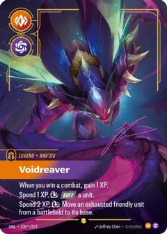 Kha'Zix - Voidreaver (Signature) (236*/219) [Unleashed] Foil - Deck Out Gaming