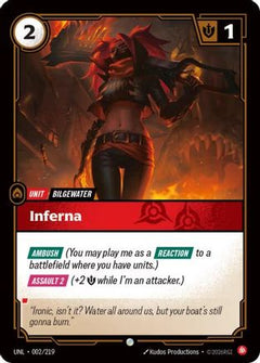 Inferna (002/219) [Unleashed] - Deck Out Gaming
