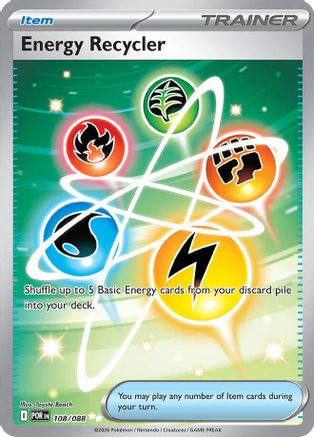 Energy Recycler (108) [ME03: Perfect Order] Holofoil - Deck Out Gaming
