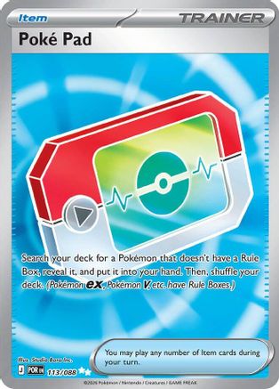 Poke Pad - 113/088 (113) [ME03: Perfect Order] Holofoil - Deck Out Gaming