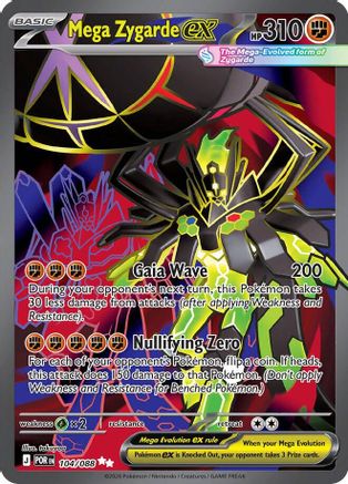 Mega Zygarde ex - 104/088 (104) [ME03: Perfect Order] Holofoil - Deck Out Gaming