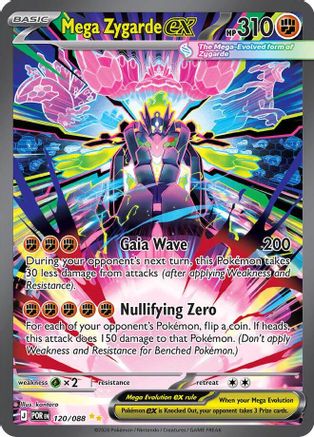 Mega Zygarde ex - 120/088 (120) [ME03: Perfect Order] Holofoil - Deck Out Gaming