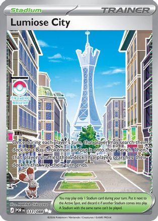 Lumiose City - 111/088 (111) [ME03: Perfect Order] Holofoil - Deck Out Gaming