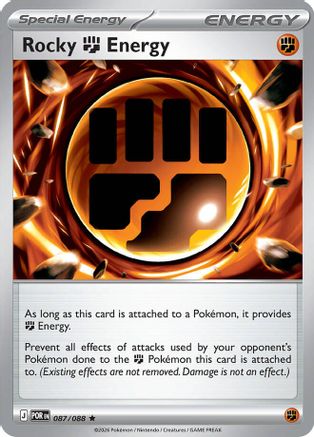 Rocky Fighting Energy (87) [ME03: Perfect Order] Reverse Holofoil - Deck Out Gaming
