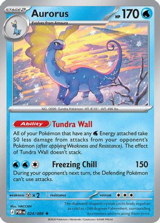 Aurorus - 024/088 (24) [ME03: Perfect Order] Holofoil - Deck Out Gaming