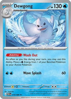 Dewgong (19) [ME03: Perfect Order] Reverse Holofoil - Deck Out Gaming