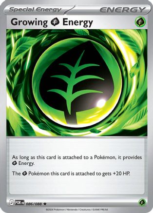 Growing Grass Energy (86) [ME03: Perfect Order] Holofoil - Deck Out Gaming