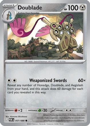 Doublade - 057/088 (57) [ME03: Perfect Order] - Deck Out Gaming
