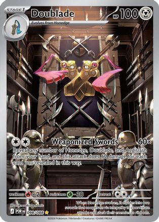 Doublade - 098/088 (98) [ME03: Perfect Order] Holofoil - Deck Out Gaming