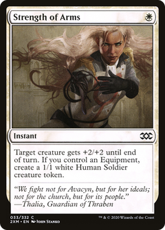 Strength of Arms (33) [Double Masters] foil - Deck Out Gaming