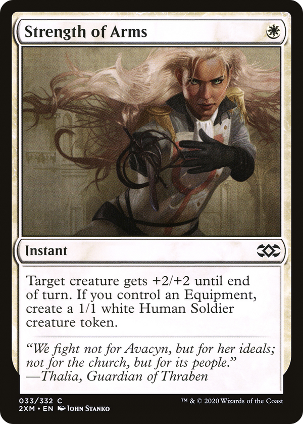 Strength of Arms (33) [Double Masters] - Deck Out Gaming