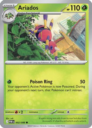 Ariados (2) [ME03: Perfect Order] Reverse Holofoil - Deck Out Gaming