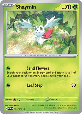 Shaymin (3) [ME03: Perfect Order] Reverse Holofoil - Deck Out Gaming