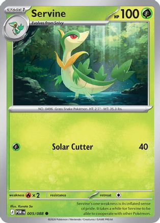 Servine (5) [ME03: Perfect Order] Reverse Holofoil - Deck Out Gaming