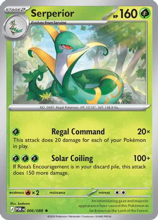 Serperior (6) [ME03: Perfect Order] Reverse Holofoil - Deck Out Gaming