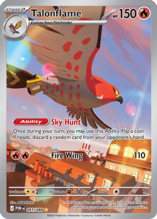 Talonflame - 091/088 (91) [ME03: Perfect Order] Holofoil - Deck Out Gaming