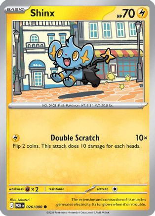 Shinx (26) [ME03: Perfect Order] Reverse Holofoil - Deck Out Gaming