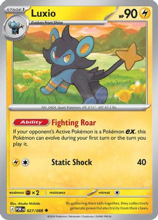Luxio (27) [ME03: Perfect Order] - Deck Out Gaming