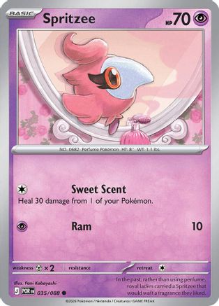 Spritzee (35) [ME03: Perfect Order] Reverse Holofoil - Deck Out Gaming