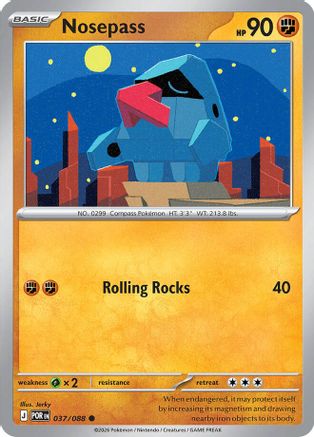 Nosepass (37) [ME03: Perfect Order] Reverse Holofoil - Deck Out Gaming