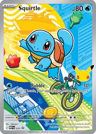 Squirtle - 039 (39) [ME: Mega Evolution Promo] Holofoil - Deck Out Gaming