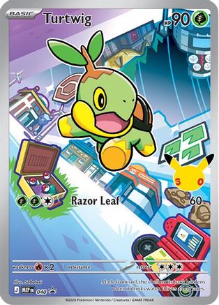 Turtwig - 040 (40) [ME: Mega Evolution Promo] Holofoil - Deck Out Gaming