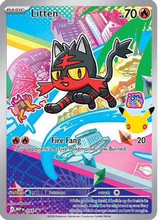 Litten - 044 (44) [ME: Mega Evolution Promo] Holofoil - Deck Out Gaming