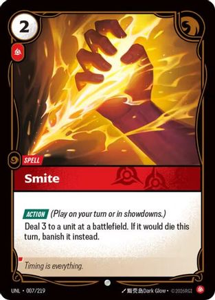Smite (007/219) [Unleashed] - Deck Out Gaming