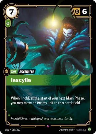 Iascylla (050/219) [Unleashed] Foil - Deck Out Gaming