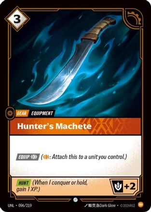 Hunter's Machete (096/219) [Unleashed] - Deck Out Gaming