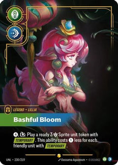 Lillia - Bashful Bloom (Overnumbered) (230/219) [Unleashed] Foil - Deck Out Gaming
